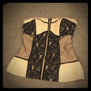 Rampage Corset top